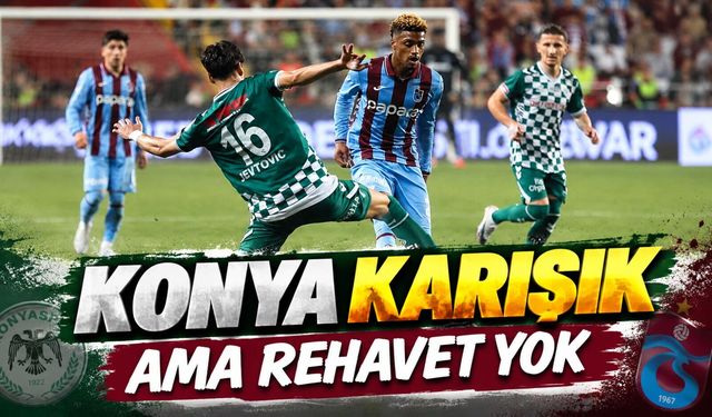 Konyaspor'da Trabzonspor Alarmı: İlhan Palut Tüm Planını Bu Maça Yaptı
