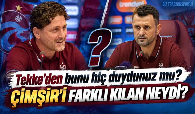 Hüseyin Çimşir'in O Sözleri Trabzonspor'da Yeni Bir İhtimali Gündeme Getirdi