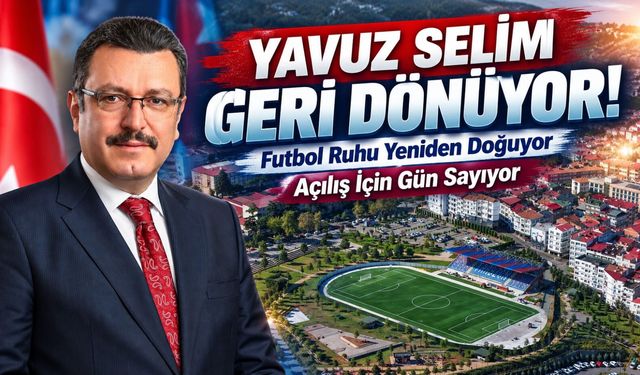 Trabzon’da amatör futbolun simgesi yeniden açılıyor: Yavuz Selim hazır