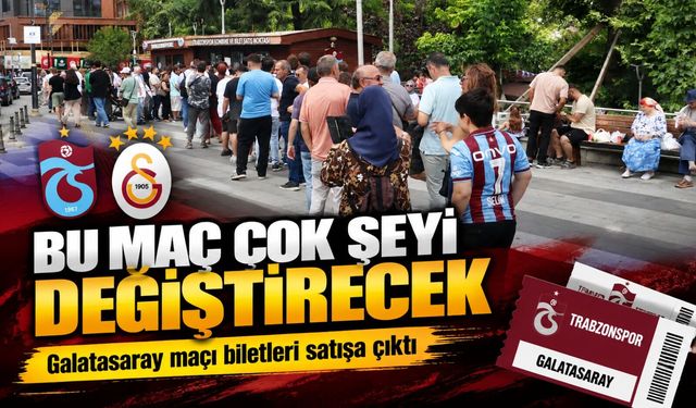 Trabzonspor-Galatasaray derbisinde geri sayım başladı: Papara Park’ta kritik gece