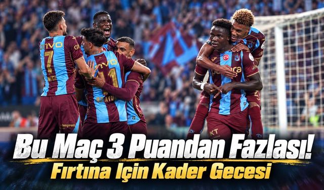 Trabzonspor’da Galatasaray Derbisi Öncesi Kritik Hesap: Kazanırsa Her Şey Değişecek