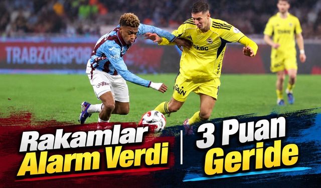 Trabzonspor’da ilk 5 haftanın karnesi çıktı: Geçen sezonun gerisinde kaldı