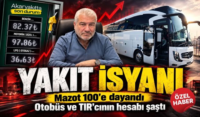 Mazot 100’e dayandı, Otobüs ve TIR’cının Hesabı Şaştı; Yakıt İsyanı