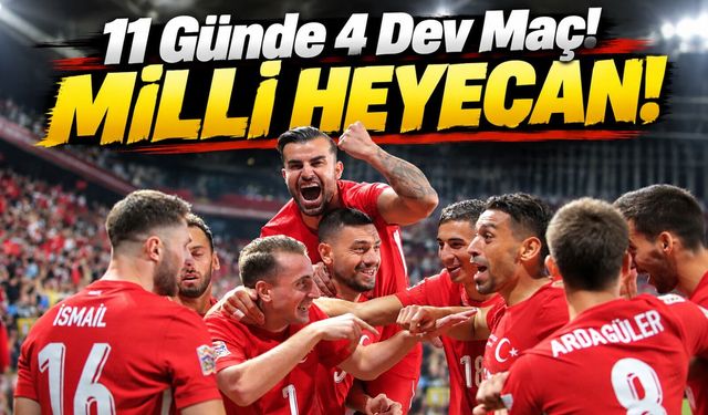 A Milli Takım’da Dev Maraton Başlıyor: 11 Günde 4 Kritik Maç