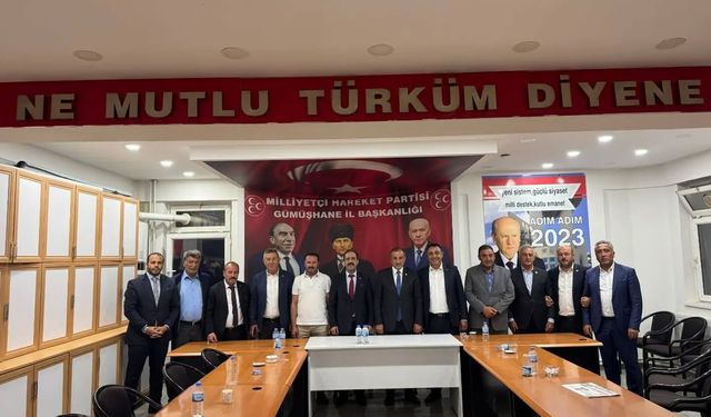 MHP Gümüşhane Teşkilatı Bir Araya Geldi: Kentin İhtiyaçları Masaya Yatırıldı