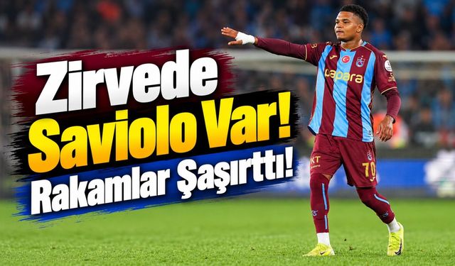 Trabzonspor'da Sürpriz Zirve: Noah Saviolo Mohamed Salah'ı Geride Bıraktı