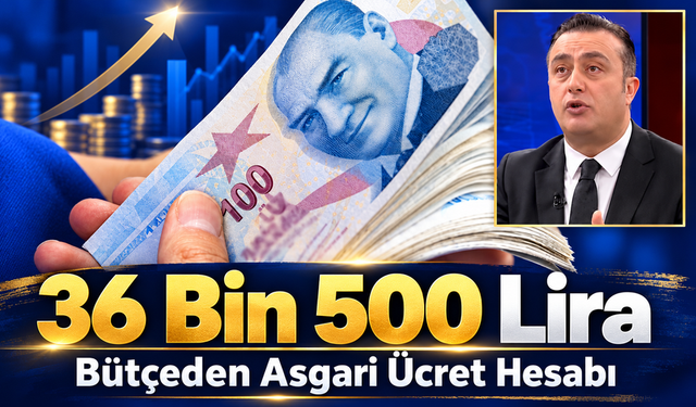 Bütçe Verilerine Göre Asgari Ücret İçin 36 Bin 500 Lira Tahmini