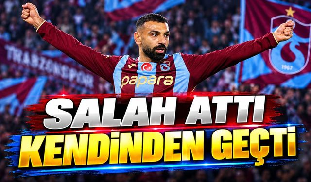 Trabzonspor'da Salah'ın Beşiktaş'a Attığı Gol Arap Spikeri Kendinden Geçirdi!