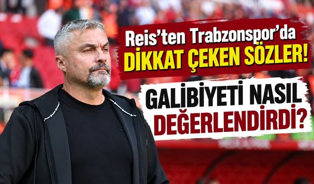 Trabzonspor'da Thomas Reis'ten Melih Kabasakal Açıklaması! Kırmızı Kart Sonrası Neler Yaşandı?