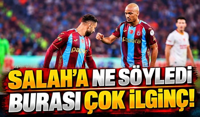 Trabzonspor'da Fabinho'dan Salah İtirafı: Klopp'un Yıllar Önce Söylediği O Söz!