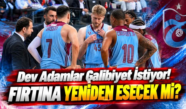 Trabzonspor Basketbol'da Selçuk Ernak'tan Kritik Uyarı: Kocaeli Deplasmanında Tek Hedef Var!
