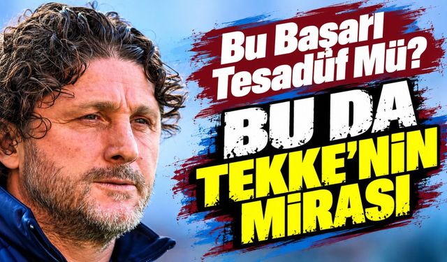 Trabzonspor'da Fatih Tekke Gerçeği! Cem Dizdar Thomas Reis'in Başarısındaki O Detayı Açıkladı