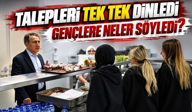 Lokman Arıcıoğlu Yomra Öğrenci Yurdu’nda Gençlerle Buluştu