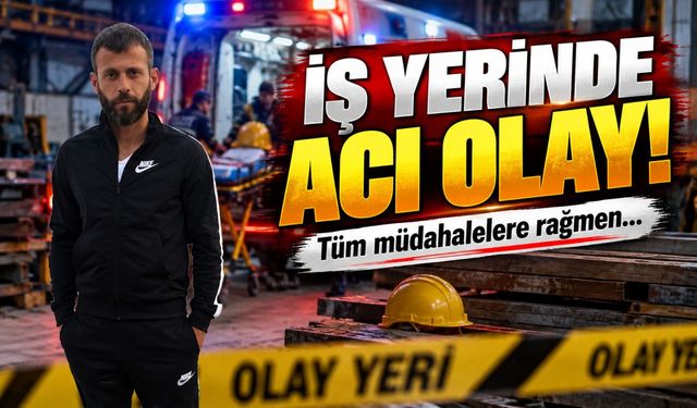 Trabzon'da İş Yerinde Kalp Krizi Geçiren 42 Yaşındaki Ali Peker Hayatını Kaybetti