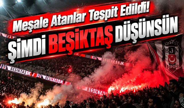 Trabzonspor-Beşiktaş Derbisinde Meşale Skandalı: Taraftarı Yaralayan Şüpheliler Tespit Edildi