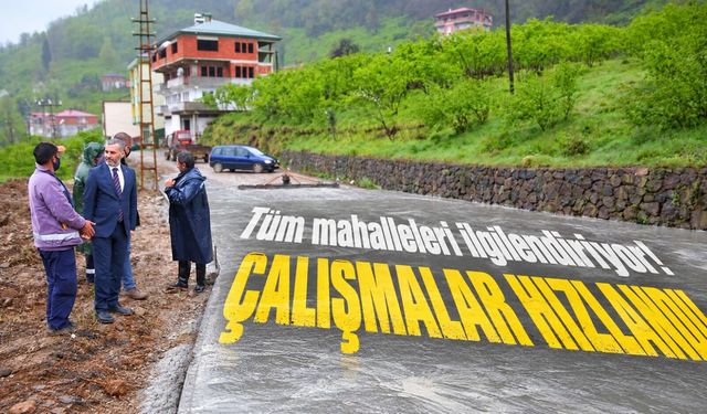 Yomra'da Kılıçlı Mahallesi'nden Başlayan Çalışmalar Yayılacak! Başkan Bıyık Planı Açıkladı