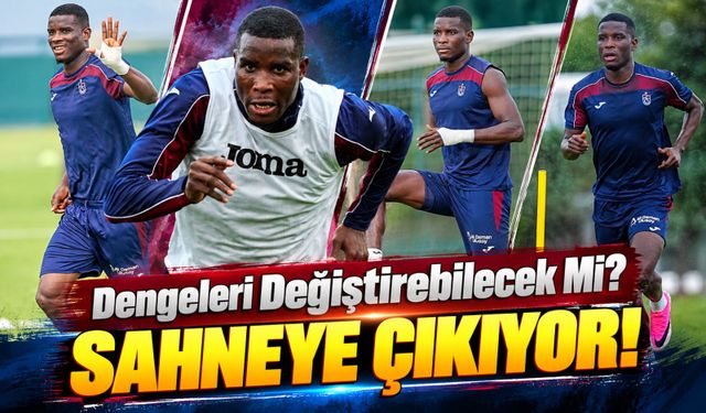 Trabzonspor'da Onuachu'nun Beklediği Fırsat Geldi: Golcü Yıldız İlk 11'e Dönüyor Mu?