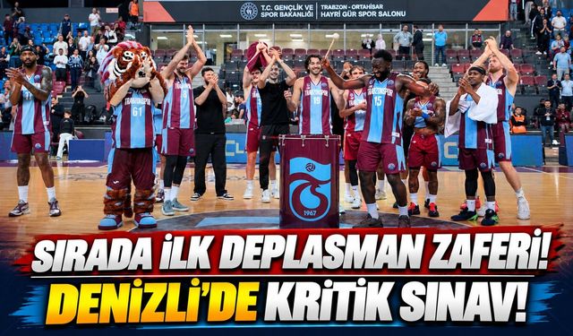 Trabzonspor Basketbol'da Avrupa Fırtınası! Denizli Deplasmanında Bir İlki Başarmak İstiyor
