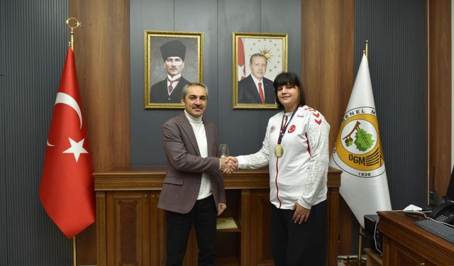 Giresun'un Avrupa Şampiyonu! Nedime Bulat'a Özel Tebrik