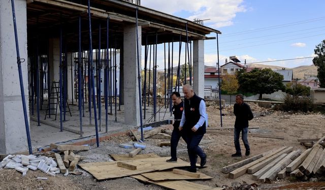 12 kamu yatırımının yapım çalışmaları incelendi