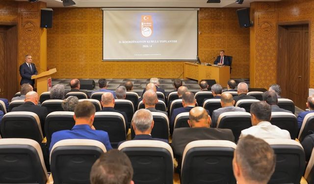 Bayburt'ta 4. İl Koordinasyon Kurulu Toplantısı yapıldı