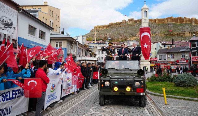 Bayburt'ta Cumhuriyet Bayramı coşkuyla kutlandı