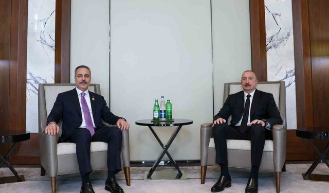 Dışişleri Bakanı Fidan, Azerbaycan Cumhurbaşkanı Aliyev tarafından kabul edildi