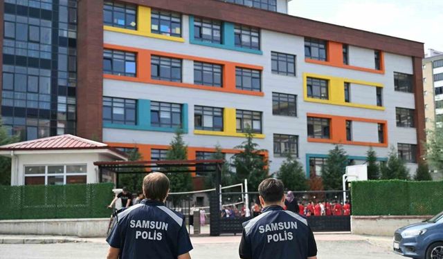Jandarma ve polisin okul çevrelerindeki güvenlik tedbirleri devam ediyor