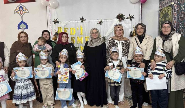 Ordu'da miniklerin 'Bed-i Besmele' heyecanı