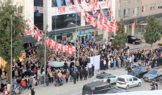 Samsun'da Yeni Parti İl Başkanlığı binası açıldı
