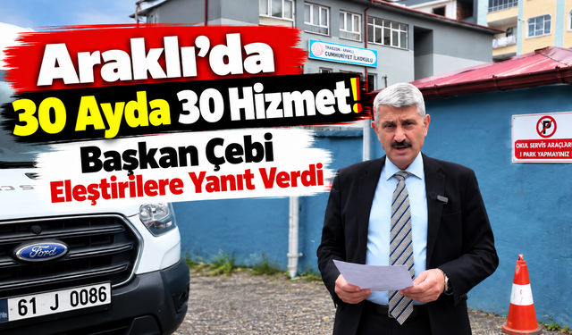 Başkan Çebi’den Sert Mesaj: “iftiralara Boyun Eğmeyeceğiz”