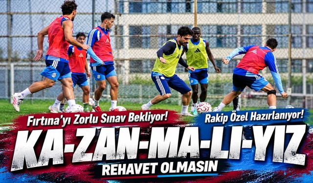 Trabzonspor'a Rize Deplasmanında Kritik Uyarı! Hakem ve Sertlik Detayı