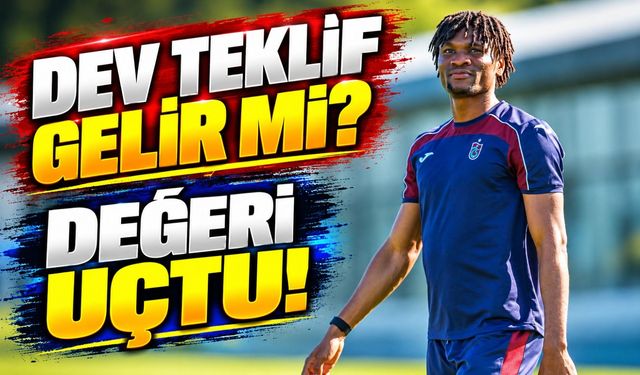 Trabzonspor'da Chibuike Nwaiwu'nun Değeri Uçtu! Fulham'ın Ardından Yeni Transfer Beklentisi