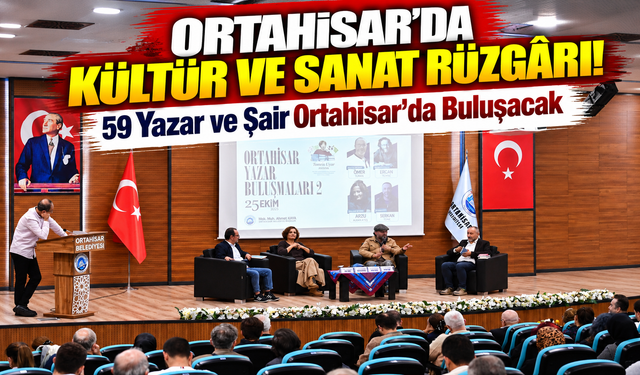 Ortahisar'da Kültür Ve Sanat Rüzgârı!; 59 Yazar ve Şair Ortahisar'da Buluşacak