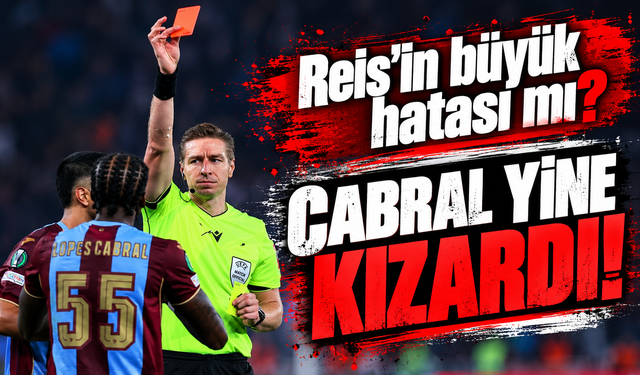 Trabzonspor'da Cabral Krizi! Thomas Reis'in Hearts Maçındaki Kararı Tartışma Yarattı