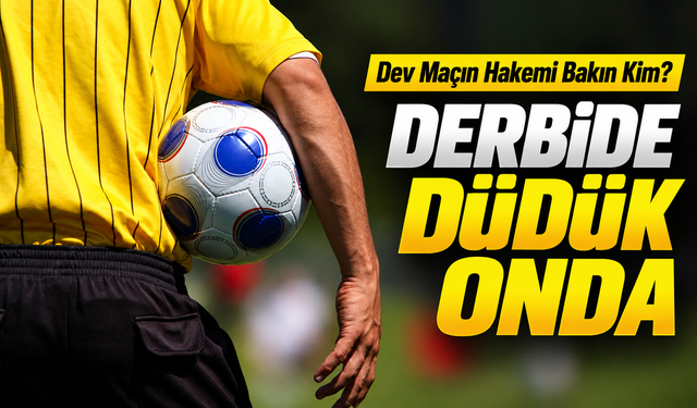 Trabzonspor - Beşiktaş Derbisinde Hakem Kararı Açıklandı! Cihan Aydın Görev Yapacak