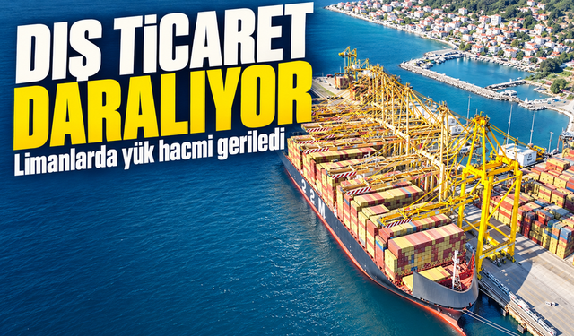 Limanlarda Dış Ticaret Yükü Geriledi, Boş Konteyner İhracatı Arttı