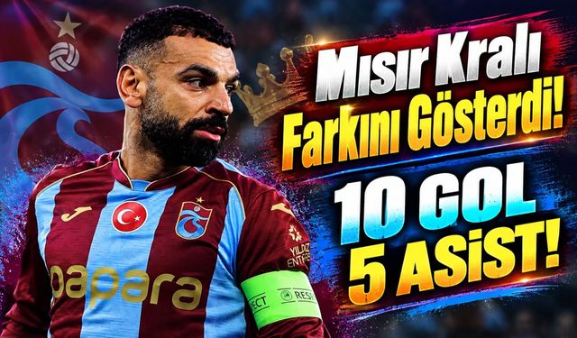 Trabzonspor'da Mohamed Salah Fırtınası! 12 Maçta Ortaya Çıkan Rakamlar Şaşırttı