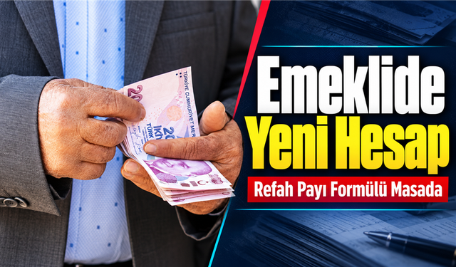 Emekli Maaşında Refah Payı Hesabı: Masadaki Formüller Neler?