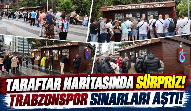 Türkiye'de En Çok Trabzonspor Taraftarı Olan 6 Şehir Gündem Oldu! İkinci Sıradaki İl Merak Uyandırdı
