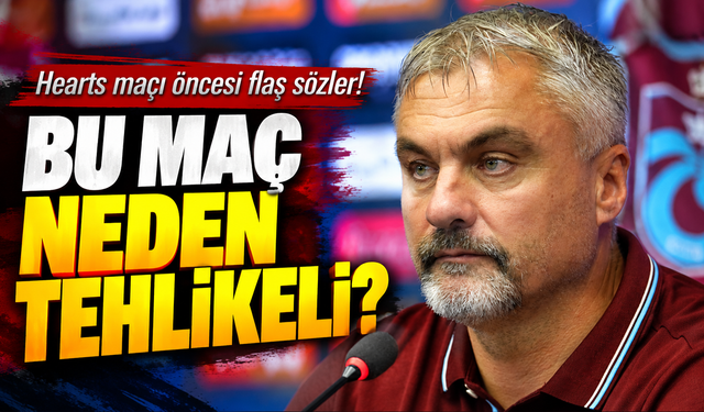 Trabzonspor'da Thomas Reis İki Futbolcunun Son Durumunu Açıkladı: Hearts Maçında Oynayacaklar mı?
