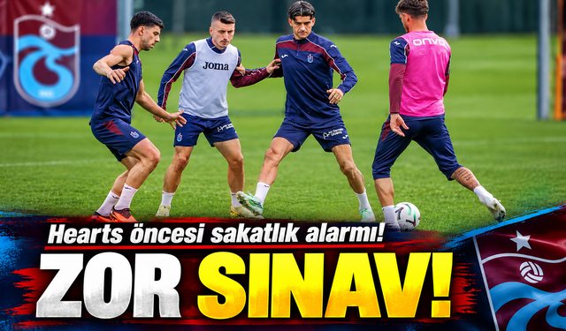 Trabzonspor'da Hearts Maçı Öncesi 3 Eksik! Thomas Reis'in Avrupa Planında Kritik Sınav!