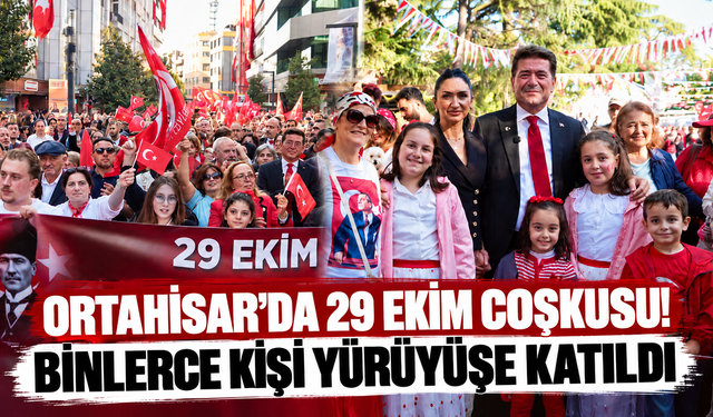 Ortahisar’da Cumhuriyet Bayramı Binlerce Kişiyle Kutlandı