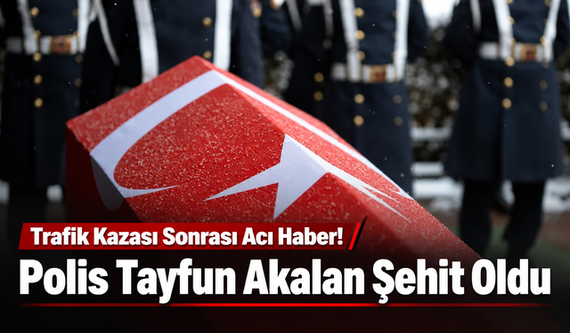 Van'da Trafik Kazası Sonrası Acı Haber: Polis Tayfun Akalan Şehit