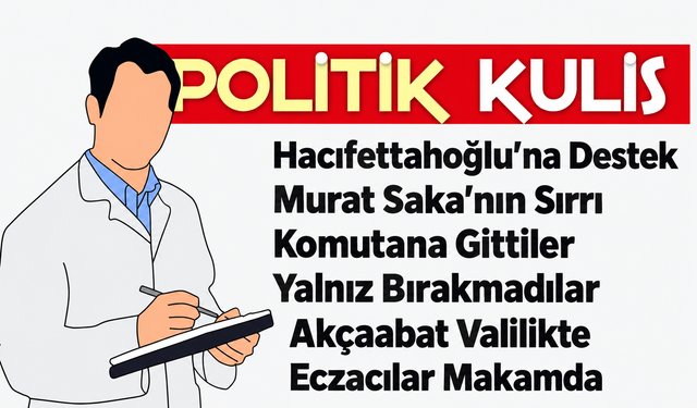 Gazetemizin Büyükliman Temsilcisi Tuncay Hacıfettahoğlu'ndan Üzen Haber