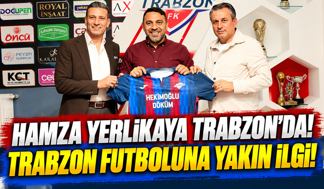 Hamza Yerlikaya'dan 1461 Trabzon FK'ya Önemli Ziyaret! Futbolculara Dikkat Çeken Mesaj