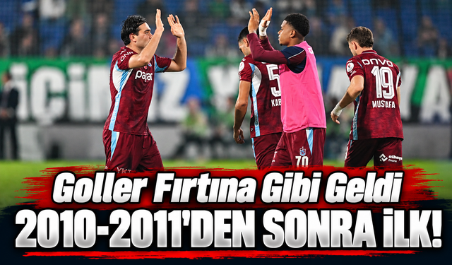 Bordo-Mavililerde 16 Sezonluk İstatistik Değişti! Trabzonspor Zirveye Yaklaştı