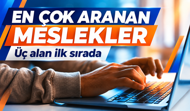 Türkiye’de En Çok Aranan Meslekler: Üç Alan İlk Sırada