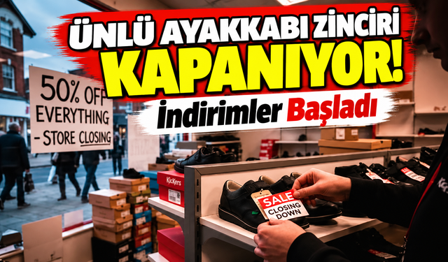 Ayakkabı Devinden Kapanma Kararı! 17 Mağaza Kapanıyor