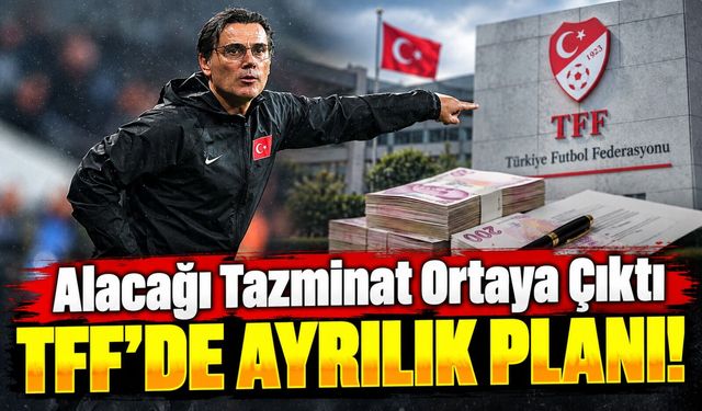 TFF'de Montella İçin Ayrılık İddiası! Tazminatı Belli Oldu